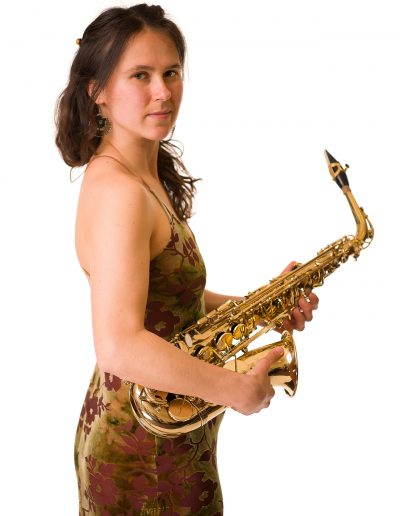 Maja Lisac Barroso Saxophone Gold Dress